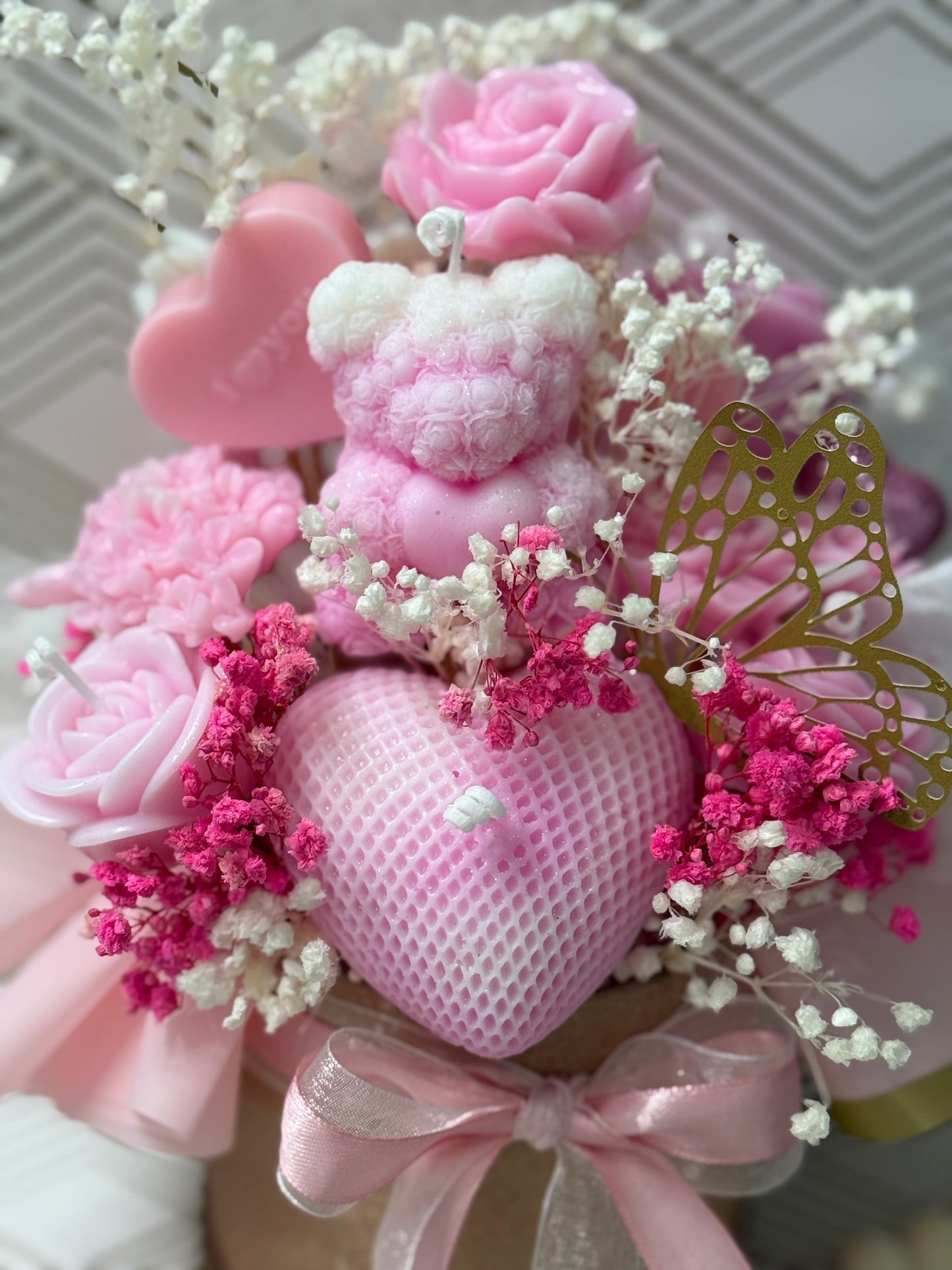 Candle Flower Bouquet – Wax Melt Warmer Edition