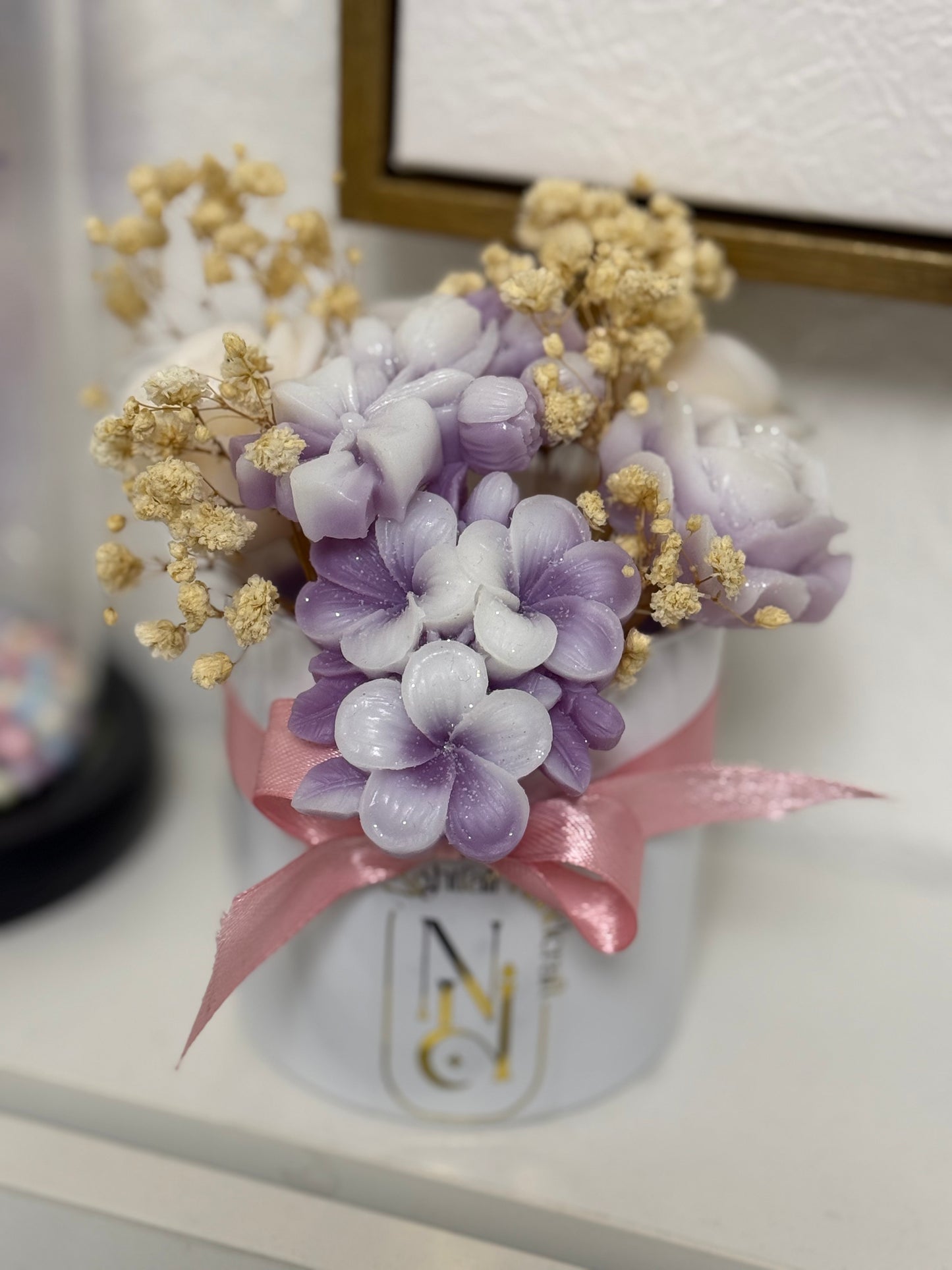 Candle Bouquet/ Candle/ Flowers Wax Melt Warmer Edition