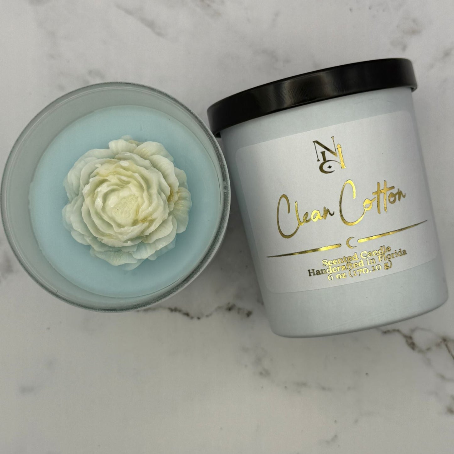 Clean Cotton 6oz - Jar Candle