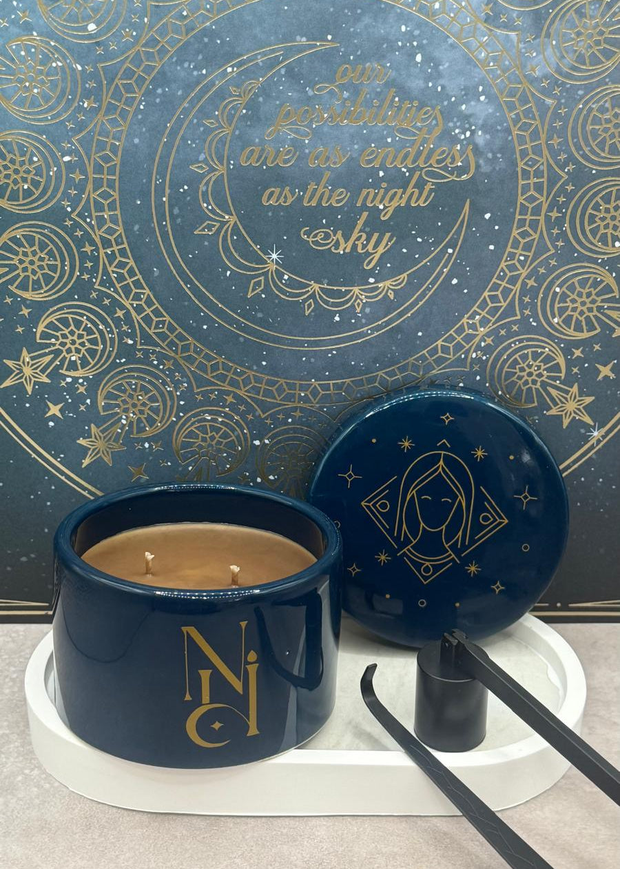 Virgo Zodiac Sign Candle/ Lavender Forest Fragrance Candle