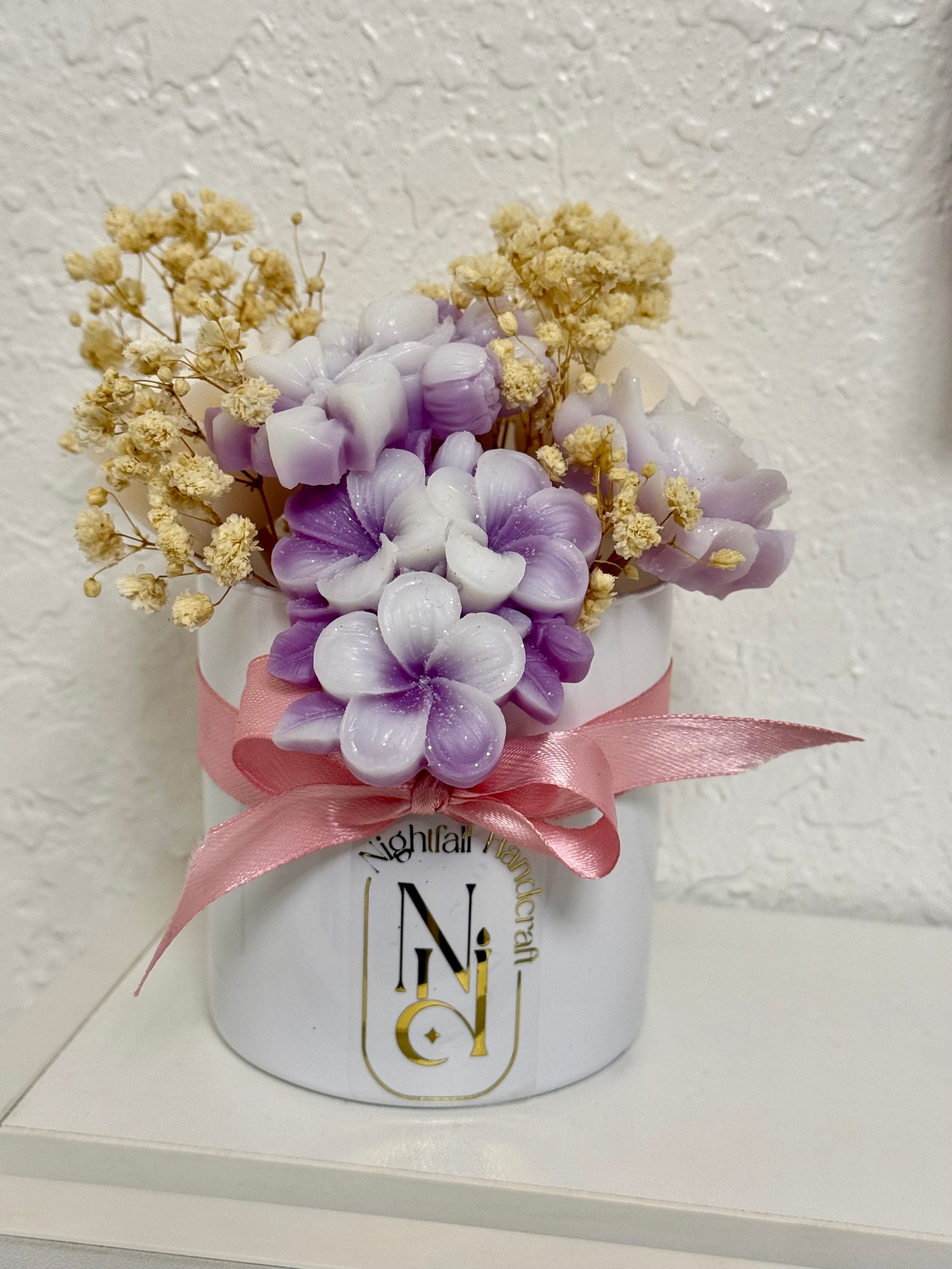 Candle Bouquet/ Candle/ Flowers Wax Melt Warmer Edition