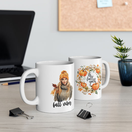 It’s Fall Yall/ Fall Vibes- Mug