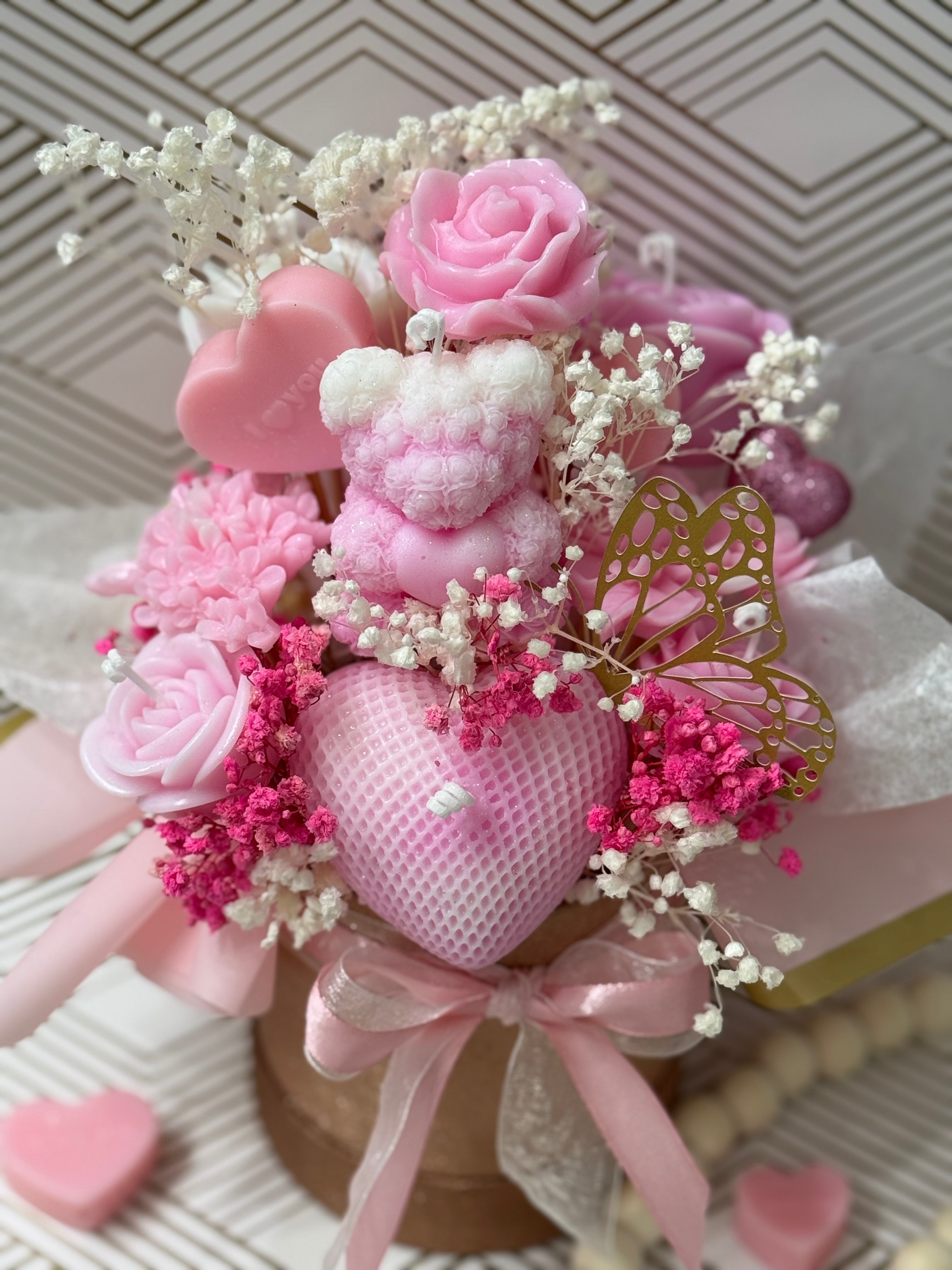 Candle Flower Bouquet – Wax Melt Warmer Edition