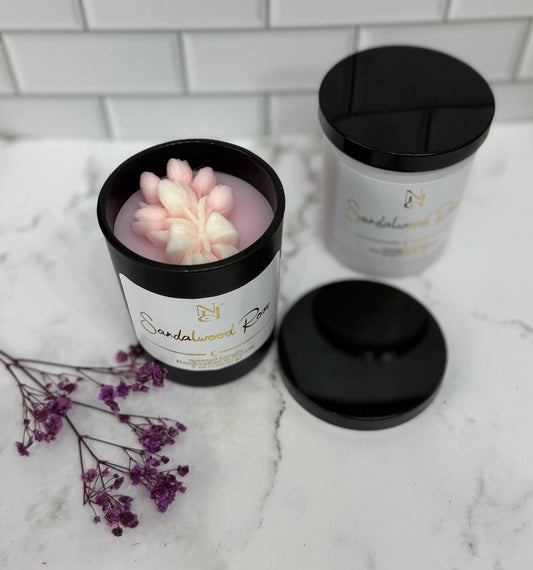 Sandalwood Rose 6oz - Jar Candle