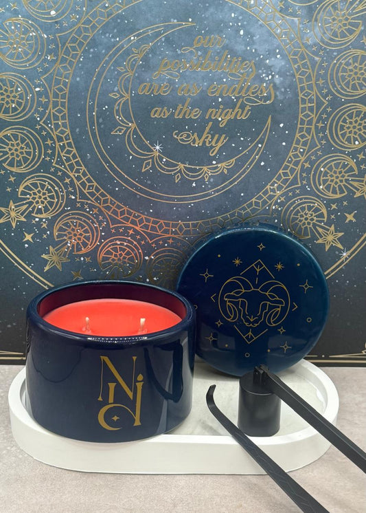 Aries Zodiac Sign Candle/ Arden Fragrance