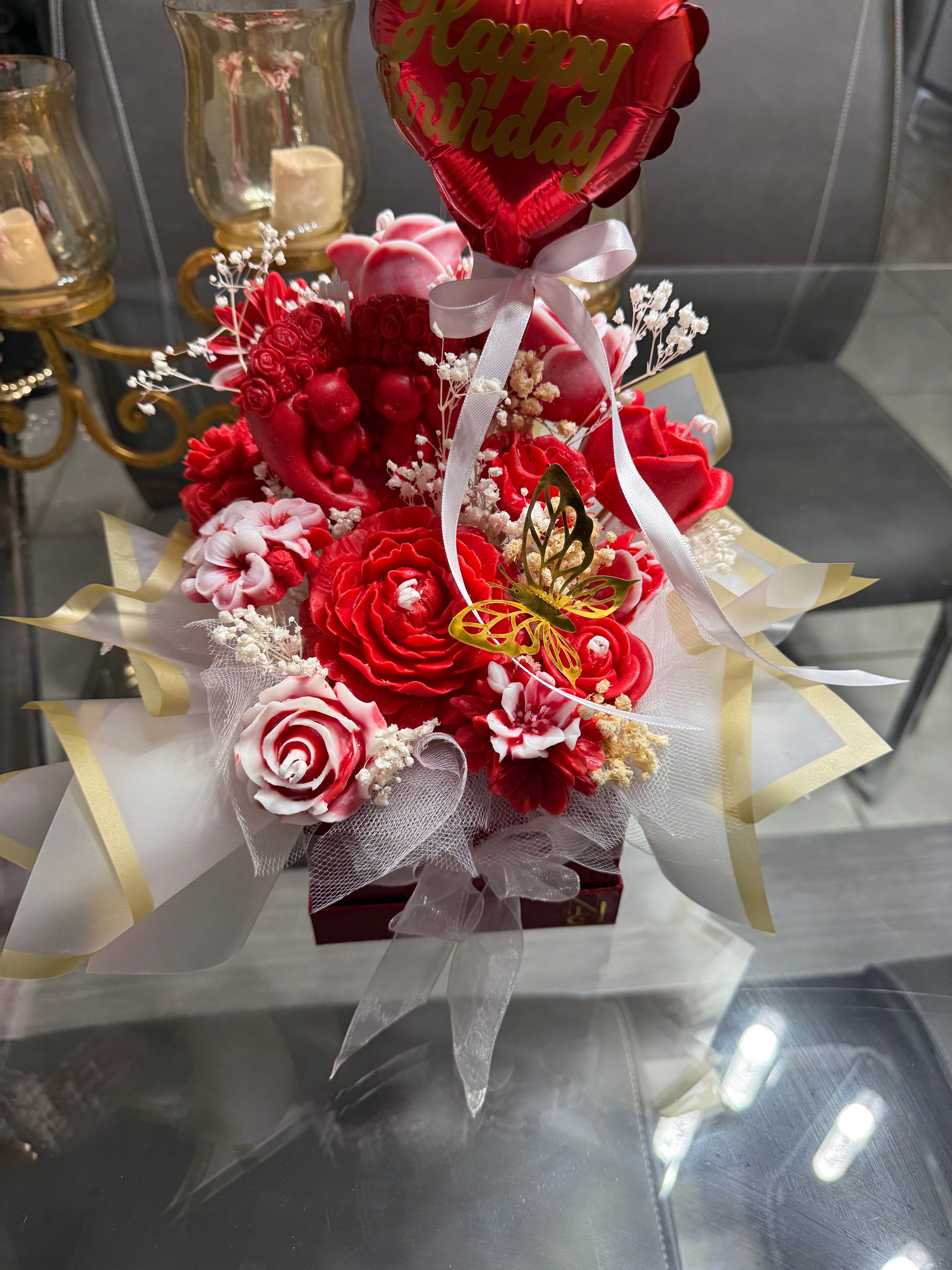 Candle Blossom Bouquet