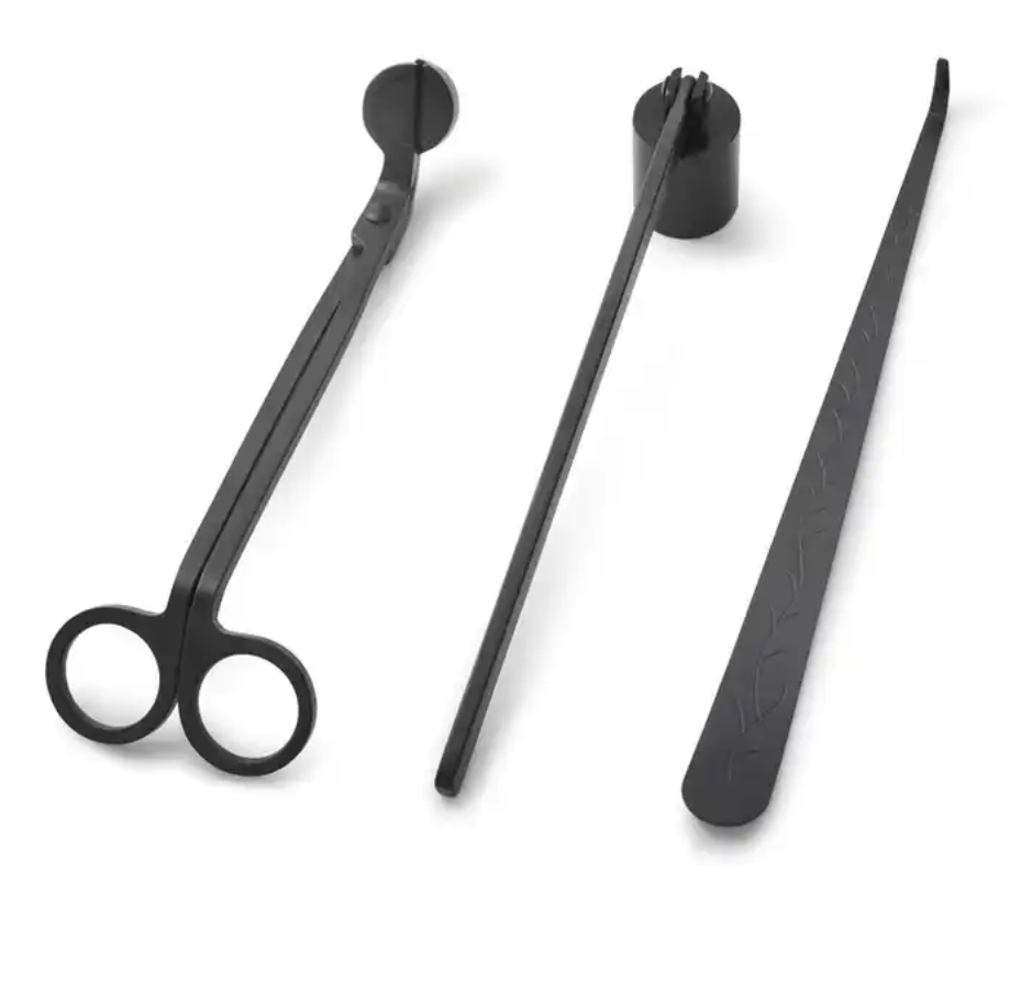 Juego de cuidado de velas - Negro