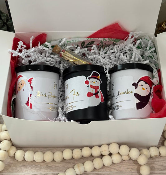 Trio-Candle Gift Set /Surprise Box/Christmas Gift Set/ 2nd Edition